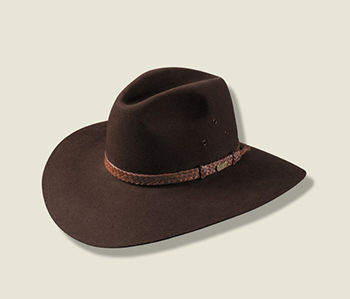 Akubra Riverina Loden Brown Hat