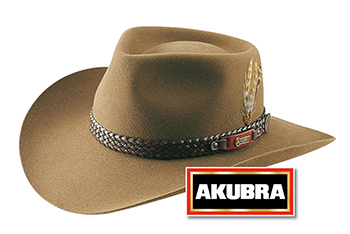 Akubra Snowy River Santone Fawn Hat