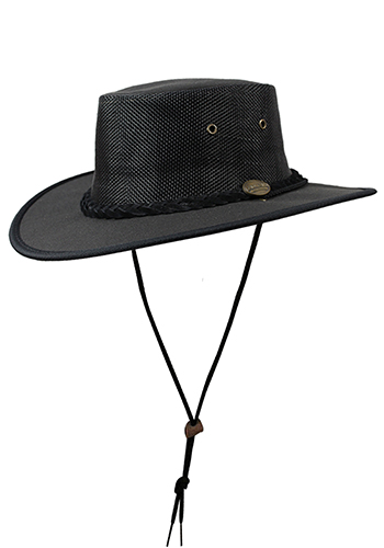 Barmah Drover Cooler Hat Black - 1057BL