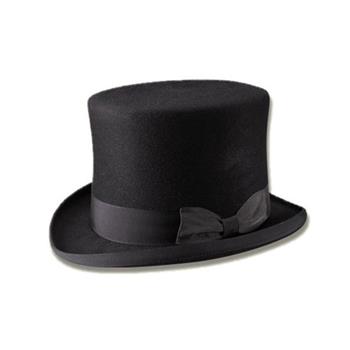 Akubra Top Hat Black